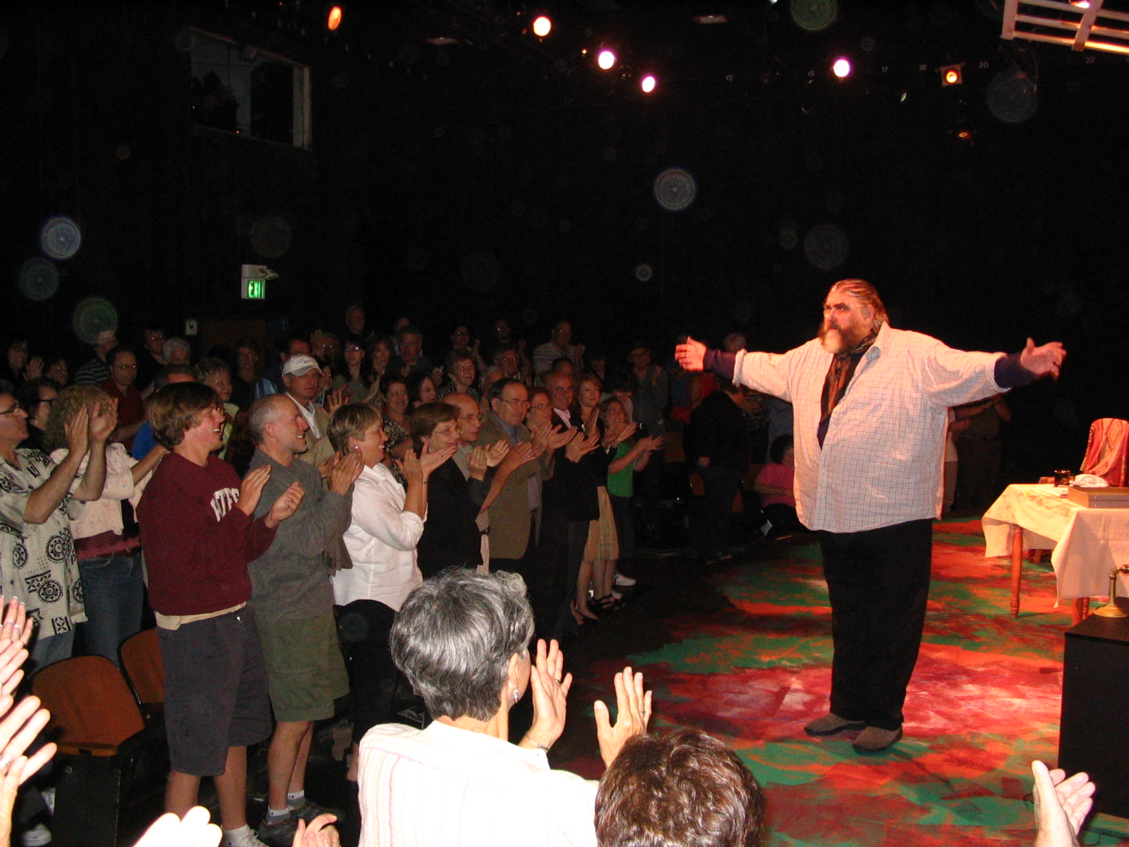 Jim as Zero takes his last bow ...