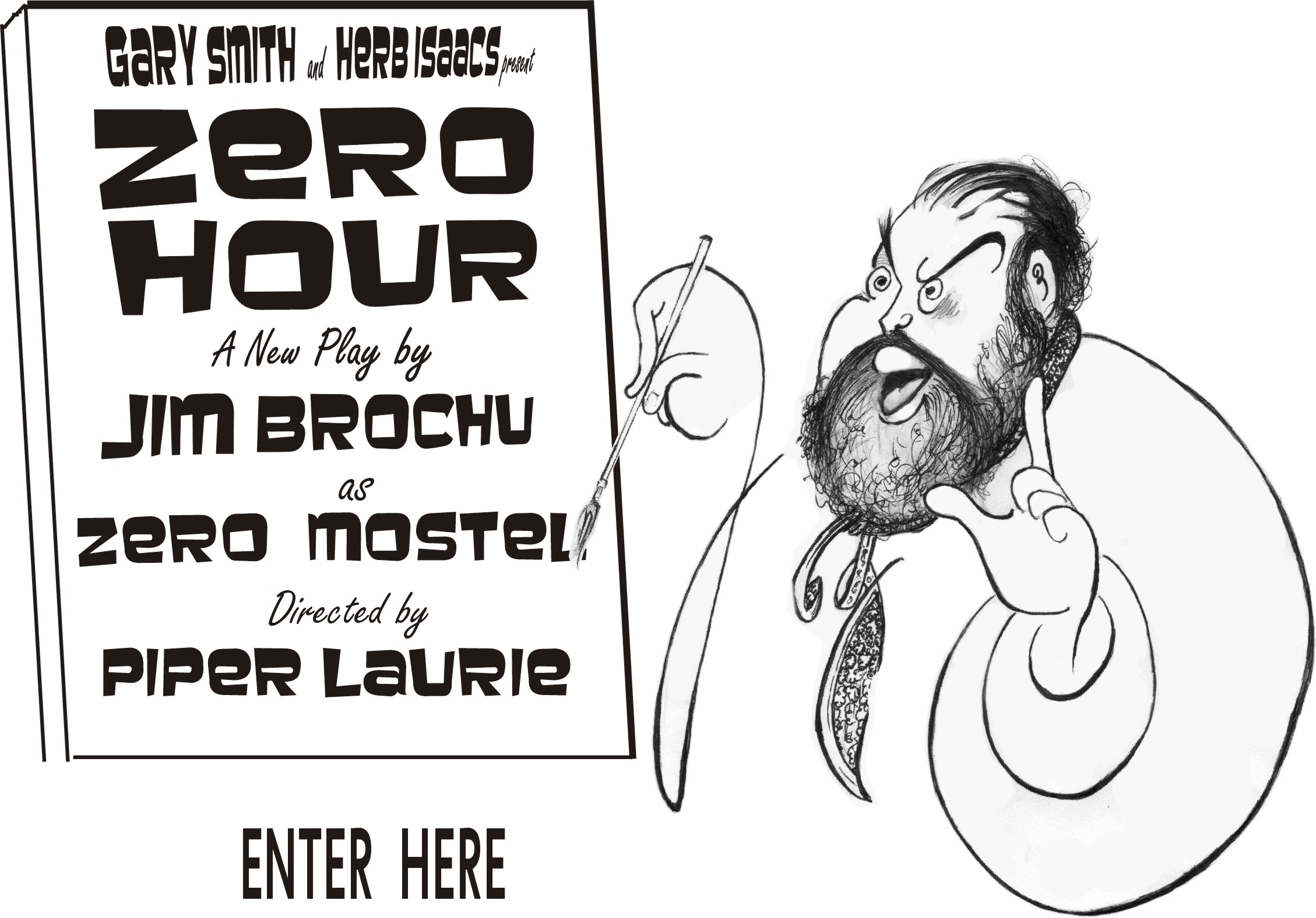 jim brochu, zero mostel