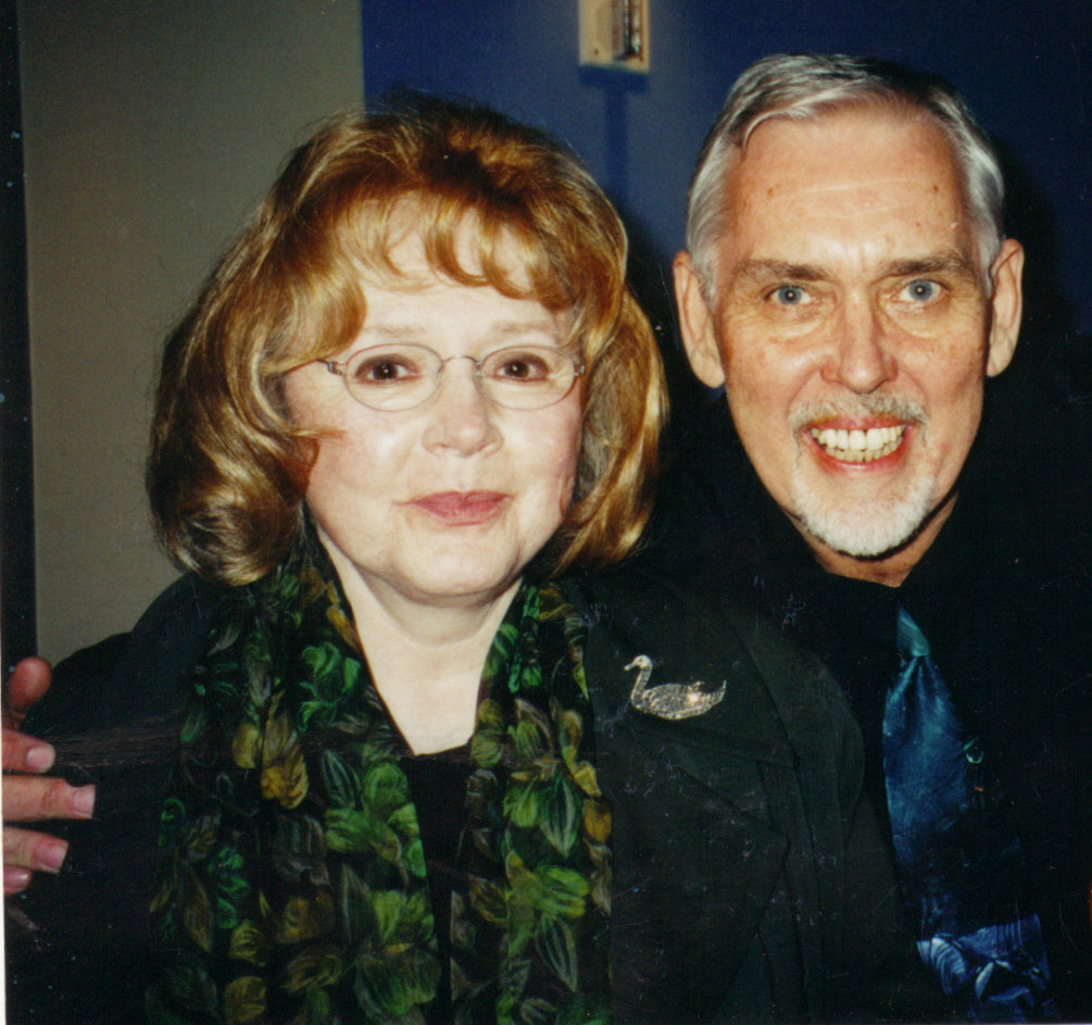 Piper Laurie and Jim Brochu