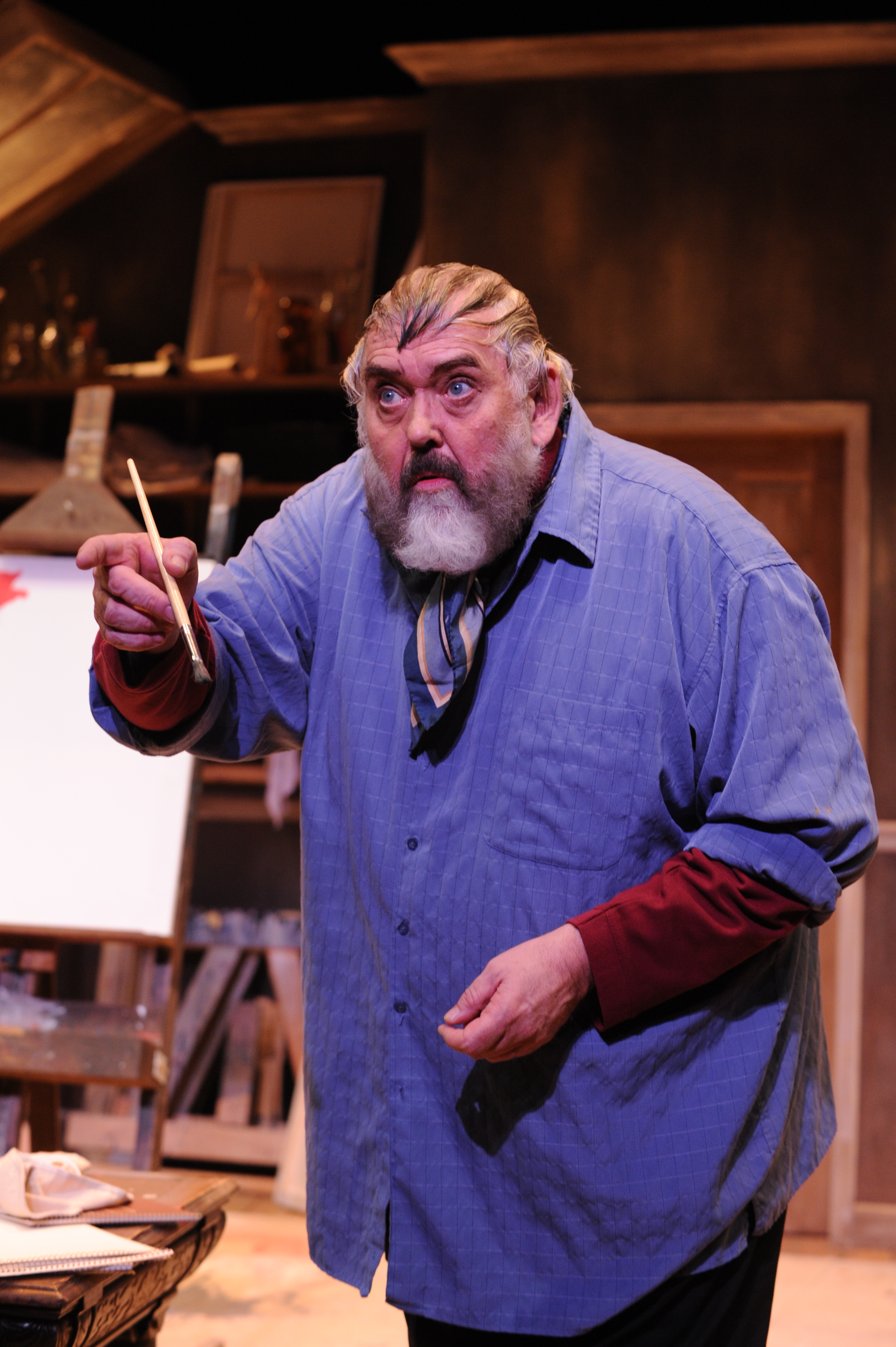 Jim Brochu as Zero Mostel in Ze...