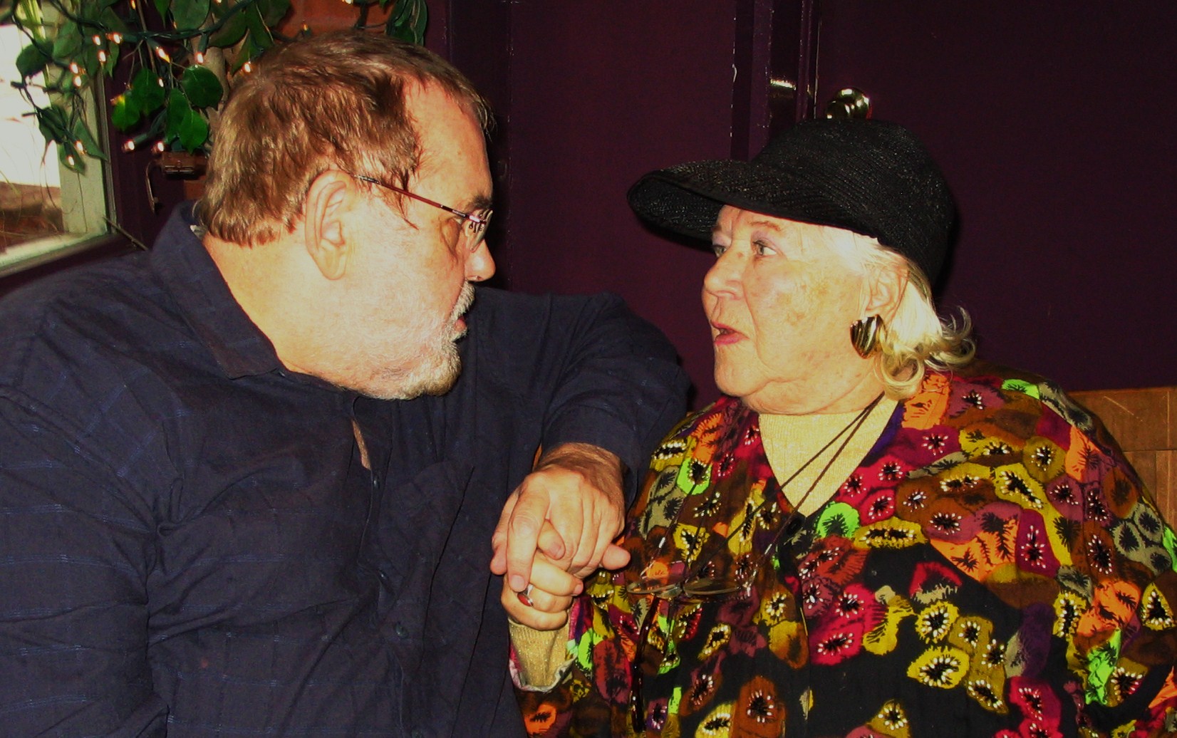 Jim Brochu and Madline Gilford